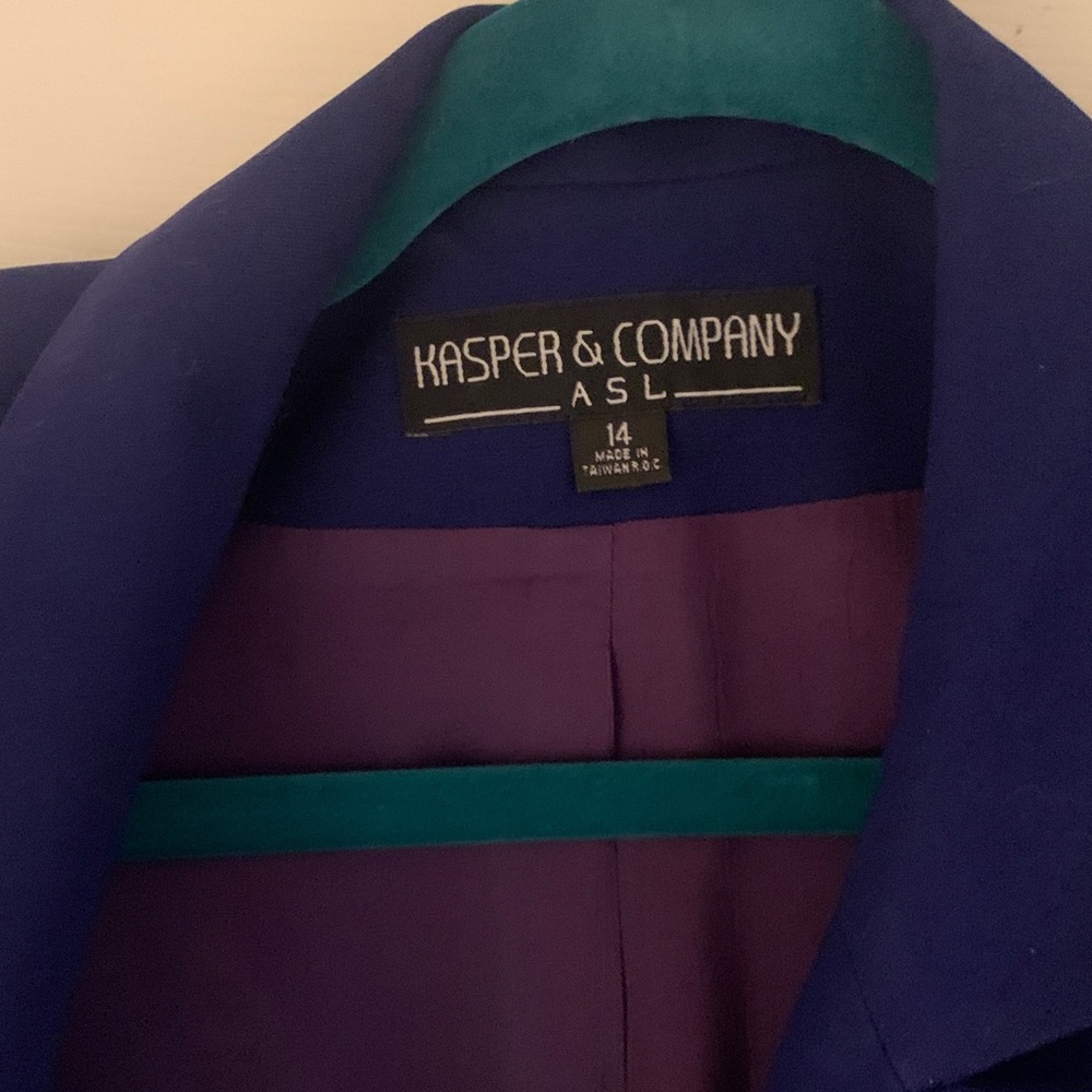 Nordstrom Blue Double-Breasted Blazer